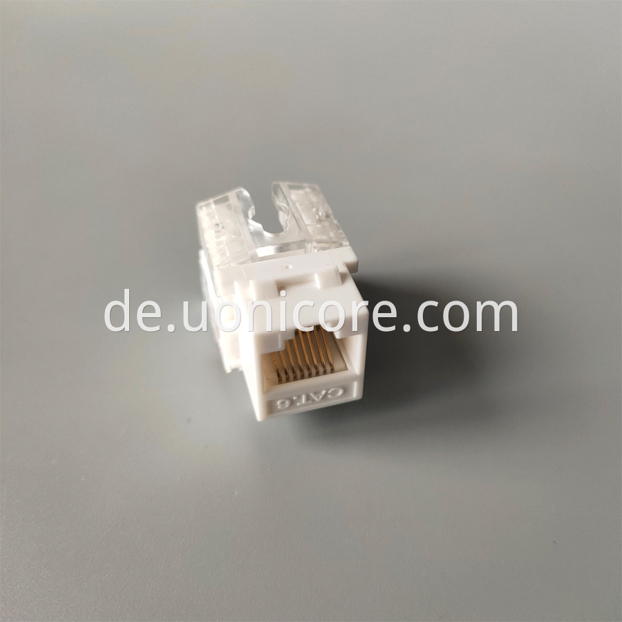 UTP CAT6 Keystone Jack with dust cover